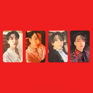 4 шт./набор, KPOP JungKook J-Hope V ME MYLIFE, фотокарты Jimin RM Jin Suga, персональные двухсторонние печатные карты Lomo, список поклонников коллекции - Product Image 1