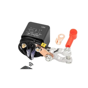 Interruttore Relè Wireless 240A 12V DC per <span class=keywords><strong>Auto</strong></span> <span class=keywords><strong>con</strong></span> <span class=keywords><strong>Telecomando</strong></span>, Interruttore di Disconnessione Batteria Potenziato <span class=keywords><strong>con</strong></span> Display LED - Product Image 4