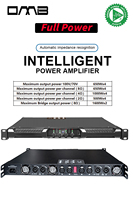 PFA4K4 650 Watts 4 canaux Studio Master numérique puissant Dj Power Audio vidéo classe D Subwoofer Hifi amplificateur vocal