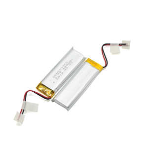 High rate rechargeable power bank battery GEB501855 3.7V 400mAh with PCB lithium ion Li-Polymer recharge rechargeable battery - Product Image 3