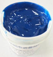 Plastisol sans PVC à base d'huile pour sérigraphie sur T-shirts et tissus en coton, pâte en vrac du Guangdong, application manuelle/machine