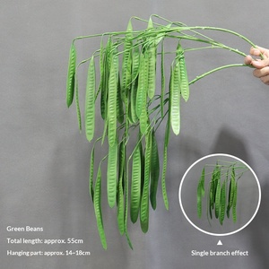 Herbe d'asparagus artificielle, bourgeons de saule à haute tige, décoration douce faite à la main, thème forêt, mariage, style Monet, utilisation intérieure/extérieure - Product Image 4