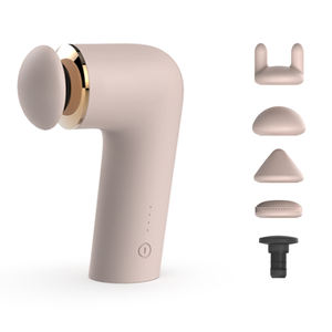 Personalizar o logotipo Fisioterapia Equipamento <span class=keywords><strong>Wellness</strong></span> Eco-Silicon Fascia Massagem Gun Deep Tissue Percussão Massage Gun com 4 Ele - Product Image 3