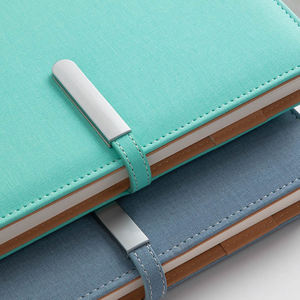 Libreta de Tapa Blanda de Cuero A5 con Hebilla Magnética de Tela, <span class=keywords><strong>Diario</strong></span> con Logotipo Personalizado, Libreta para Escribir a Mano, Regalos Personalizados. - Product Image 4