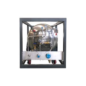 Pressuriseur externe DPW Cylindre isolé 236L Réservoir d'oxygène liquide d'argon liquide pour application médicale - Product Image 2