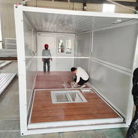 Chine Maisons préfabriquées avec salle de bain Cuisine Maison mobile préfabriquée Maison en conteneur pliable de 20 pieds aux États-Unis