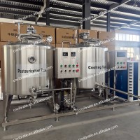 VBJX Pasteurisateur d'eau de noix de coco pour petit fromage lait miel bière prix de l'équipement de pasteurisation