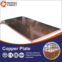 Offres Spéciales : Plaque de Cuivre Pur à 99,9 %, Surface Brillante, Traitement Personnalisé en Usine (Pliage, Soudage, Découpe), Non Allié