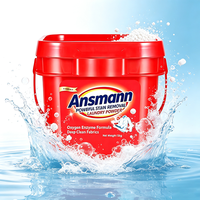 Poudre à lessiver naturelle écologique Ansmann Oxygen Enzyme, seau de 5 kg, puissant détachant, détergent en vrac longue durée
