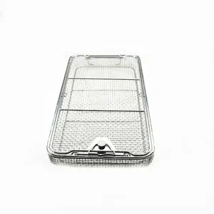Professional Customized Stainless Steel Metal Medical Disinfection Wire Mesh Basket