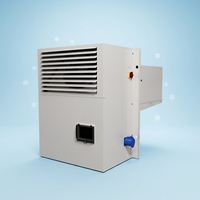 Unité de condensation pour congélateur commercial 2 HP 1180W Capacité de refroidissement -20°C à -10°C Économie d'énergie pour le refroidissement par air du compresseur