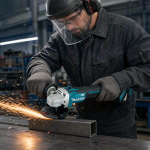Ensemble d'outils sans fil <span class=keywords><strong>Makita</strong></span> <span class=keywords><strong>18V</strong></span> 4-en-1 avec perceuse, clé à chocs, <span class=keywords><strong>visseuse</strong></span> à chocs et meuleuse - Product Image 4