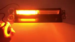 Lumières stroboscopiques de sécurité d'usine pour barres d'urgence de voitures avec haut-parleur sirène barre lumineuse led pour lumière stroboscopique d'avertissement de voiture