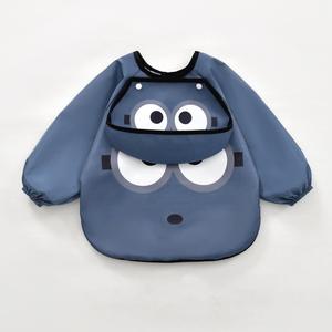 Combinaison pour enfants, tablier imperméable, bavoirs à manches personnalisés sans BPA, bavoirs pour bébés, vêtements <span class=keywords><strong>de</strong></span> peinture pour bébés, vêtements réversibles, bavoirs pour bébés - Product Image 4