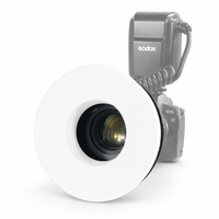 Compatible avec le diffuseur de flash annulaire Godox R76, boîte à lumière blanche pour la photographie macro dentaire, flash pour appareil photo