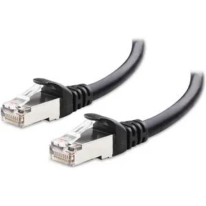 कंप्यूटर नेटवर्क के लिए सबसे सस्ता 24awg स्ट्रैंडेड Cat5e Cat6 Ftp/sftp 3m 10m 15m Rj45 Cat5e Cat6 पैच केबल