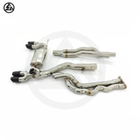 Listo para Enviar: Sistema de Escape Valvetronic CSZ SS304 para BMW S55 F87 M2C M2 Competition 3.0T, Tubo Central de Igual Longitud, Silenciador Catback con Válvulas