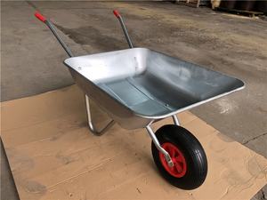 Carretilla de rueda resistente galvanizada, precio barato del mercado ruso, WB5204 - Product Image 3