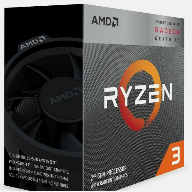 For for 3 3200G 4/6-Core 3.6 GHz 4 MB L3 Cache AM4 Desktop Processor New Without Box