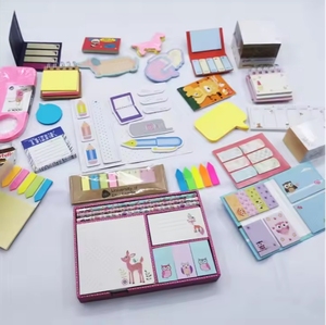 กระดาษโน้ตแบบมีกาวในตัวสำหรับสำนักงาน รูปทรงบ้าน พร้อมที่ใส่  แบบกำหนดเองได้ - Product Image 6