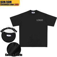T-shirts personnalisés en gros pour hommes, 250 GSM, 100 % coton lavé, écologiques, coupe oversize, épaules tombantes, style streetwear décontracté, à motifs