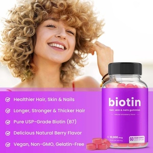 Private Label <span class=keywords><strong>Biotin</strong></span> pertumbuhan rambut Gummies dengan kolagen <span class=keywords><strong>Biotin</strong></span> Gummies <span class=keywords><strong>Biotin</strong></span> kolagen peptida - Product Image 3