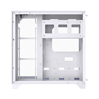 Boîtier PC Gamer ATX Full Tower Lovingcool de haute qualité, style populaire, avec 3 côtés en verre trempé, stock disponible, extension 7 emplacements