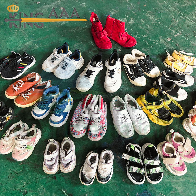 Оригинальные детские б/у туфли sepatu bekas, обувь со склада, Сникерсы, б/у туфли, фирменные детские туфли в Дубае