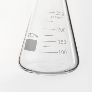 แก้วใส่อาหารทรงกรวยปากกว้างสำหรับใส่ในห้องแล็บแก้วบอโรซิลิเกตทรงสามเหลี่ยมจบการศึกษา - Product Image 5