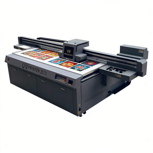 Oem Luxury Custom UV Flatbed Printer 2.5*1.3m Tx800 Xp600 I3200 Dual Heads Factory Directly Large Format Printing Machine