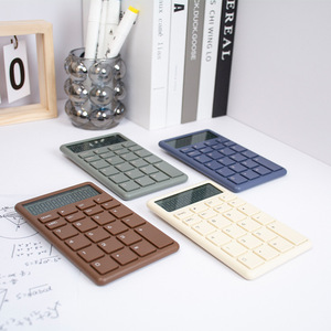 เครื่องคิดเลขพกพา 12 หลัก ใช้พลังงานจากแบตเตอรี่ ดีไซน์กะทัดรัด สำหรับใช้ในสำนักงานและนักเรียน มีให้เลือก 4 สี - Product Image 2