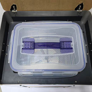 Machine à laver les impressions professionnelles, équipement de <span class=keywords><strong>nettoyage</strong></span> pour résine 3D, moteur électrique 100W, cylindre de brunissage, EMAKE 3D - Product Image 2