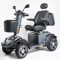 Scooter électrique intelligent confortable pour personnes handicapées R9S, 1400W, autonomie 40-60 km