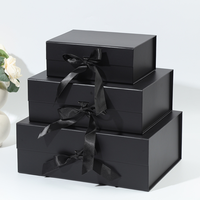 Nouvel emballage cadeau personnalisable en carton recyclable Pulida Luxury avec fermeture magnétique rigide à ruban, gaufrage et logo personnalisé pour