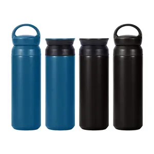 Botol air Tumbler perjalanan, botol air Tumbler perjalanan terisolasi baja anti karat 350ml Vacuum Flask gaya Harajuku Korea Jepang