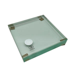 Ventana de Vidrio Blindado de Tres Capas para Protección Contra Explosiones y Balas, Resistente a Impactos, 25 mm, para Bancos y Villas - Product Image 1