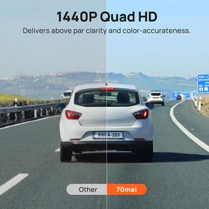 Ddpai กล้องติดรถยนต์ UHD 4K Z90, ที่เก็บข้อมูล GPS 256GB วิสัยทัศน์กลางคืนสูงสุดโมดูลยานพาหนะกล้องวิดีโอแดชแคม - Product Image 4