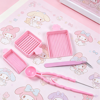 HYD-T421 Kit complet d'outils de construction en plastique 3D, avec pièces de 2,6 mm et jouet DIY pour enfants de 7 à 14 ans