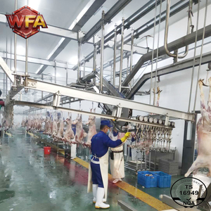 Équipement de <span class=keywords><strong>boucherie</strong></span> pour abattoirs de moutons et chèvres, certifié CE, ligne de traitement de l'agneau et du mouton, machine de traitement pour abattoirs de moyenne taille - Product Image 6