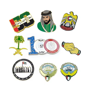 工場カスタムアラブバッジピンAl Ahliサウジ<span class=keywords><strong>FC</strong></span> Al Ittihadサウジ<span class=keywords><strong>FC</strong></span>装飾ステッカー卒業式新年父の日 - Product Image 1