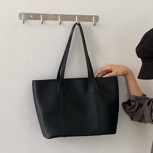 Women's Tote Bag Brown Black Horizontal <b>Square</b> Zipper Closure Everyday Casual Use F9030 - Product Image 2