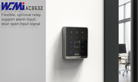 Lecteur de code QR pour téléphone portable AC8632 Clavier tactile Contrôle Wiegand Contrôle d'accès au clavier