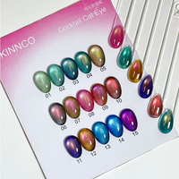 Nouveau Gel Polish Magnétique Effet Œil de Chat DIY Salon 15 Couleurs OEM 15ml Sans HEMA Résine Gel UV Vernis à Ongles
