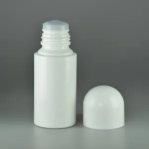 50ml ısıya duyarlı düzeltme sıvı plastik smear şişe antipruritic sıvı sünger kafa liniment şişe