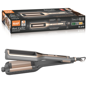 <span class=keywords><strong>Rizador</strong></span> de Pelo Eléctrico RAF de 45W con Barril de Cerámica, Sistema de Calentamiento Rápido y Temperatura Máxima de 200°C para Peinado - Product Image 6