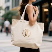 Sac fourre-tout de luxe en toile de coton blanc pour mariage, réutilisable et personnalisé, idéal pour les événements d'anniversaire