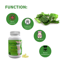 Capsules de perte de poids populaires complément alimentaire pour brûleur de graisse adulte et booster d'énergie directement expédié de l'usine en stock