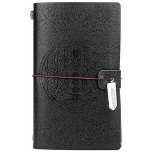 Luxueux Réutilisable <span class=keywords><strong>Journal</strong></span> En Relief Cristal Chakra Cahiers Avec Pierres Brutes - Product Image 3