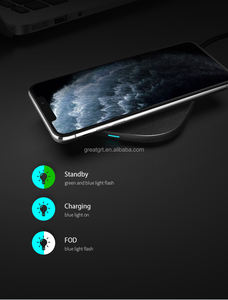 Cargador de teléfono <span class=keywords><strong>celular</strong></span> inteligente Cargador inalámbrico personalizado portátil Almohadilla de carga rápida para teléfono para Tecno para Samsung - Product Image 4