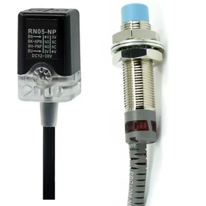 Sensor de Proximidad Inductivo Rectangular RIKO RN05-NP de 5 mm, NPN, DC12-30V, IP64 para Automatización - Product Image 1